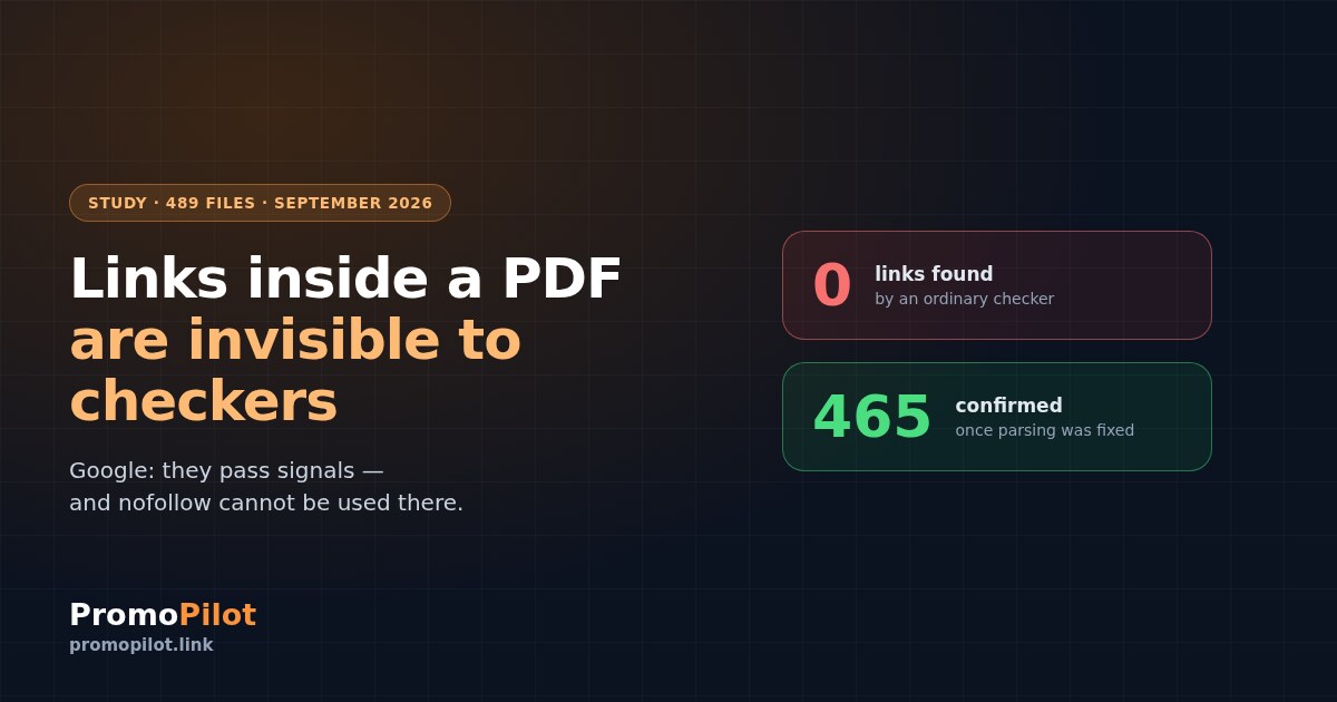 Links inside PDFs: why no checker sees them and what they actually do